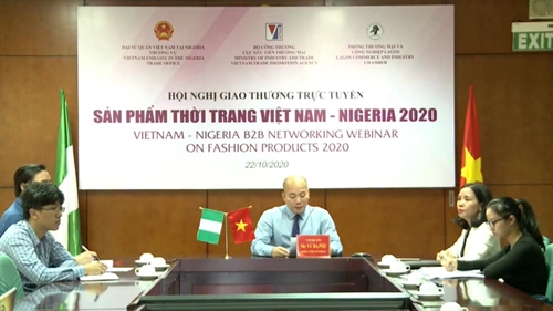 Nhiều nhà nhập khẩu Nigeria quan tâm sản phẩm thời trang Việt Nam